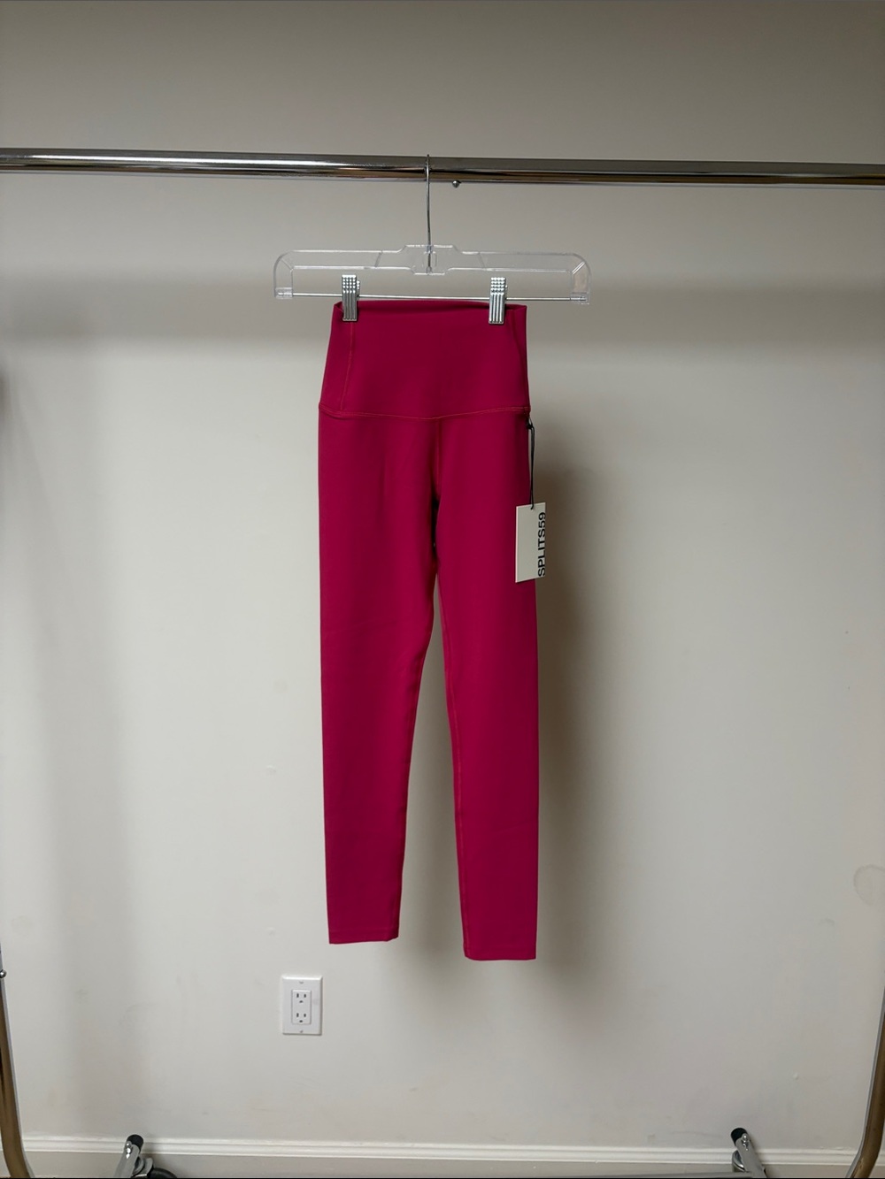 Splits59 airweight high waist legging 26” sangria